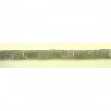 Aquamarine AB rectangle strip 13X18mm
