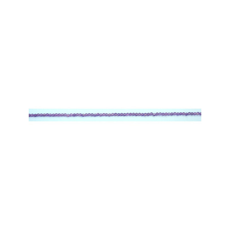 Amethyst strip ball 4mm Amethyst strip ball 4mm