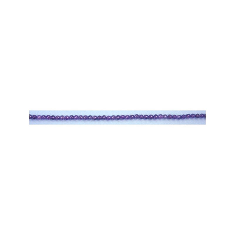 Amethyst strip ball 6mm Amethyst strip ball 6mm