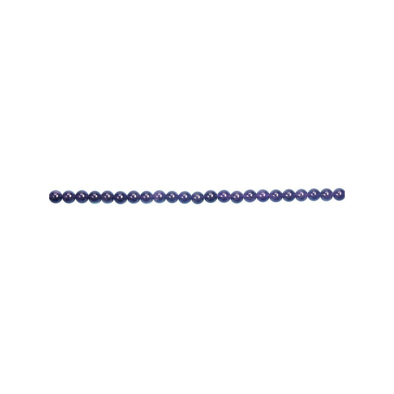 Améthyste lanière boule 10mm Améthyste lanière boule 10mm