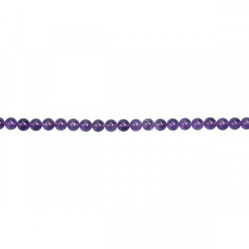 Extra amethyst ball strip 12mm