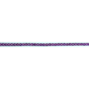 Amethyst strip ball fac 8mm