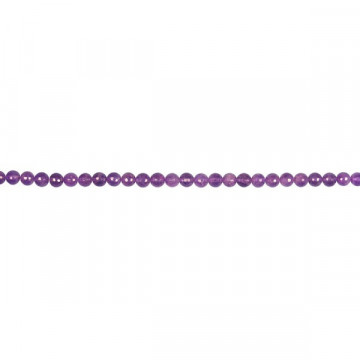 Amethyst strip ball fac 10mm