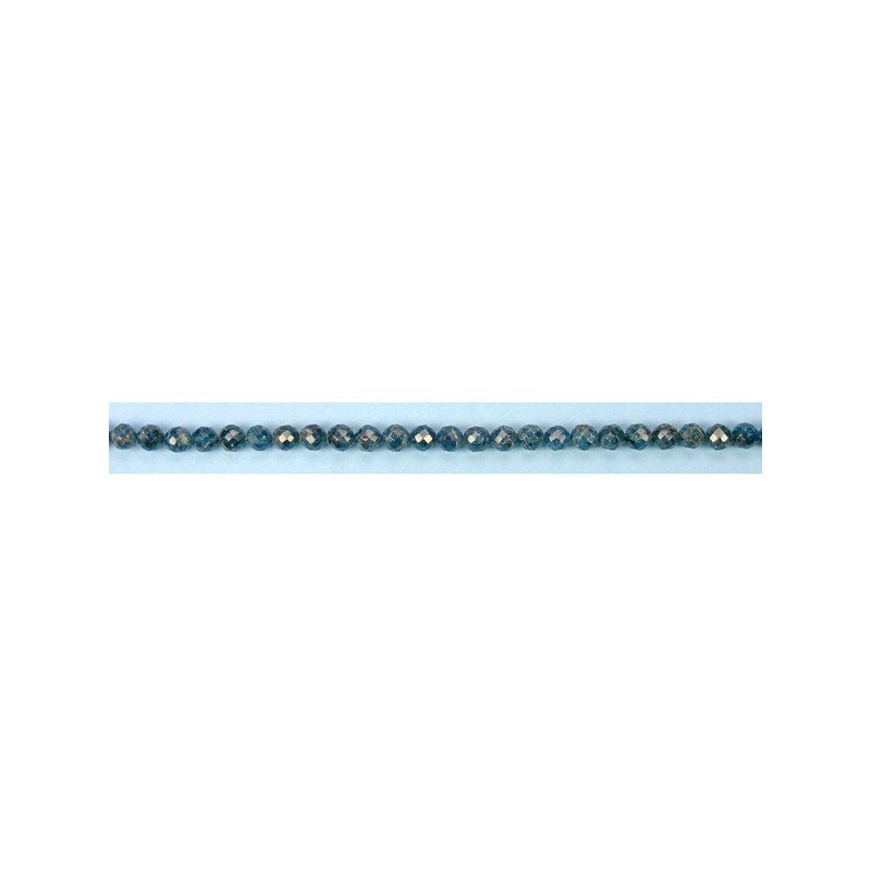 Apatite extra blue strip ball fac 10mm Apatite extra blue strip ball fac 10mm
