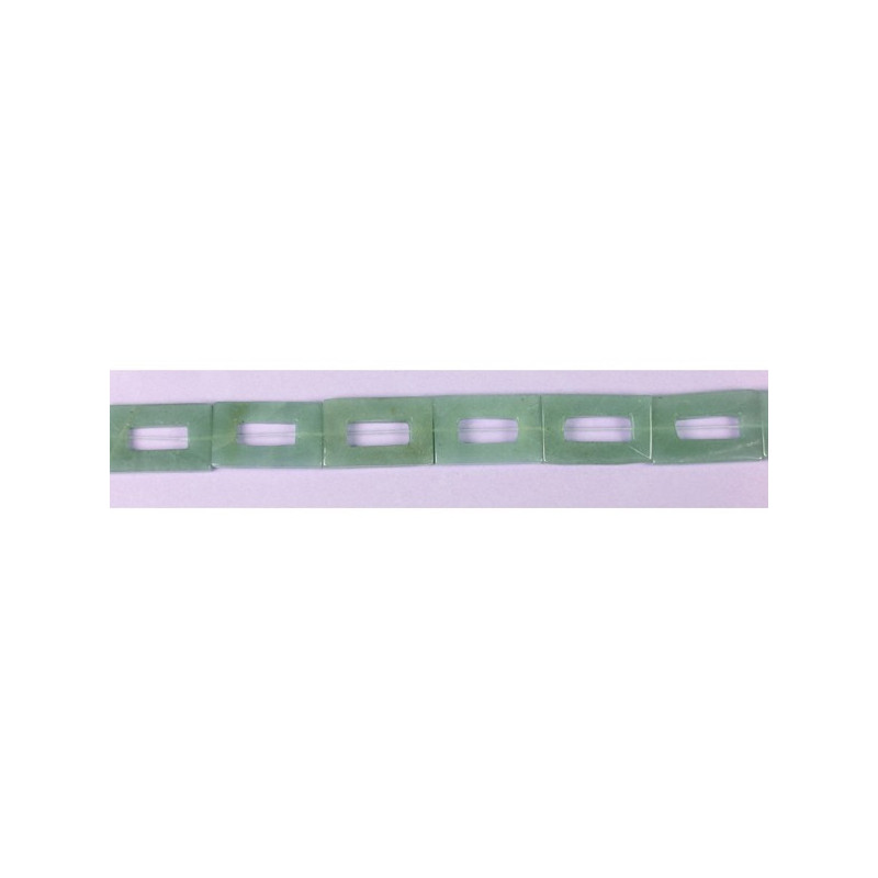 Av Green strip donut rect 25x40mm Av Green strip donut rect 25x40mm