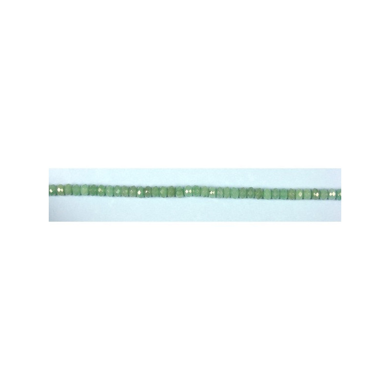 Aventurine Green Strip Disk Fac 10mm Aventurine Green Strip Disk Fac 10mm