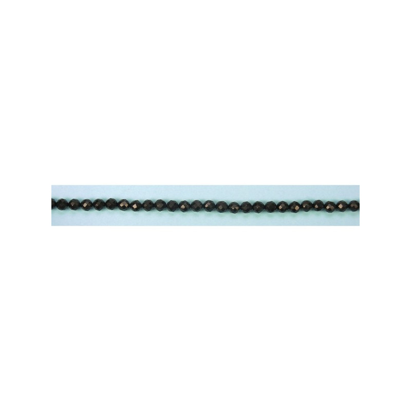 black amber Faceted Ball Strip 10mm black amber Faceted Ball Strip 10mm