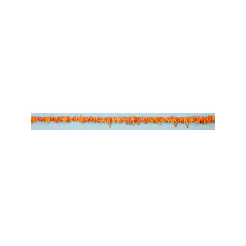 Coral bamboo red strip orange branch Coral bamboo red strip orange branch