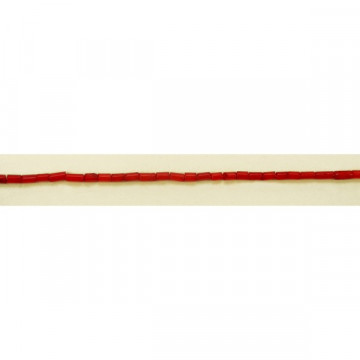 Coral Bamboo Red Strip Tube 5x10mm