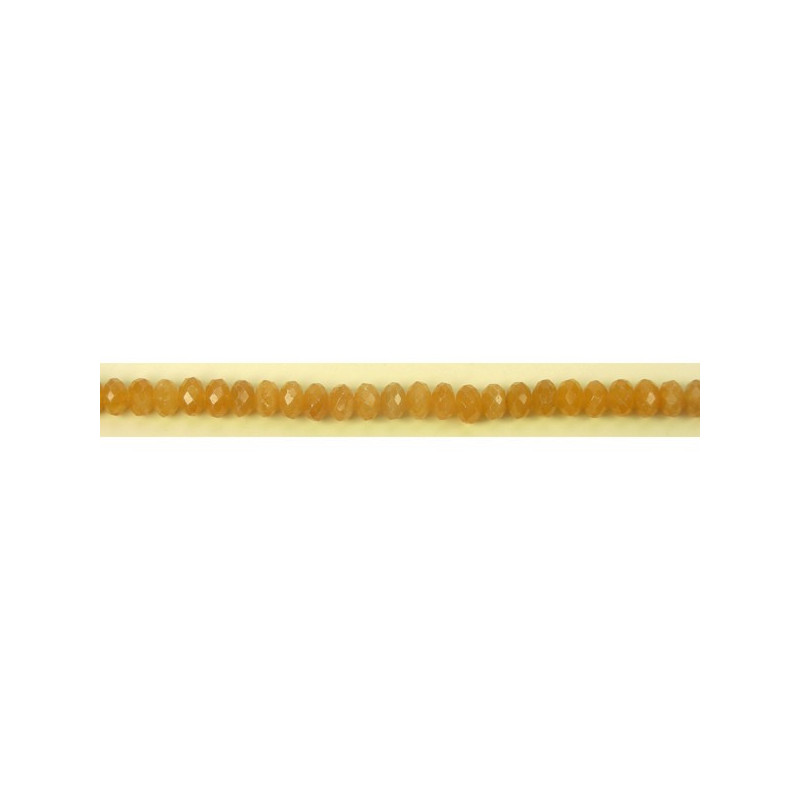 Calcita naranja miel tira disco 16x10mm Calcita naranja miel tira disco 16x10mm