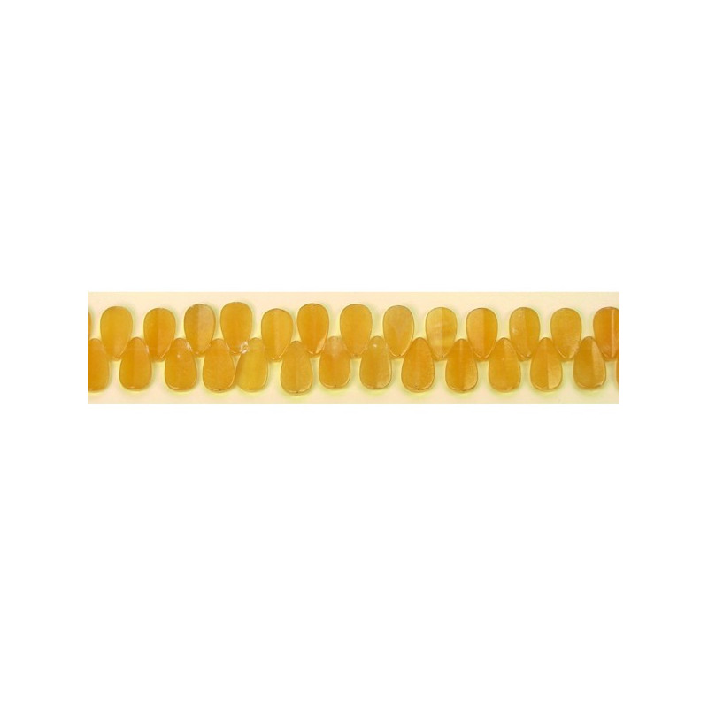 Calcita naranja miel tira hoja 15x25mm Calcita naranja miel tira hoja 15x25mm