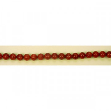 Apple coral bead strand 15-16mm