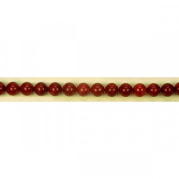 Apple coral bead strand 20mm