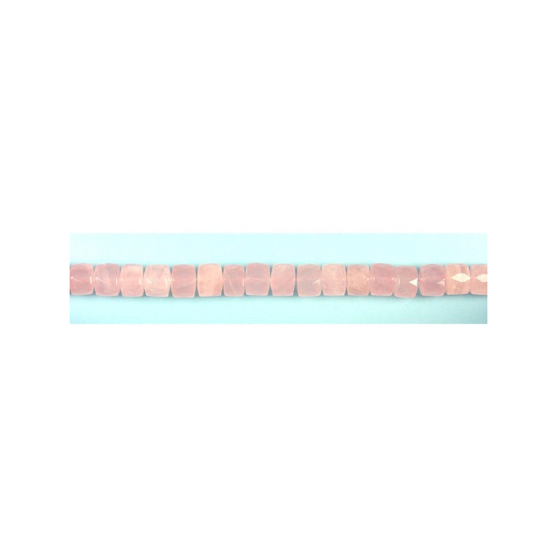 Rose quartz disc strand fac 12x20mm Rose quartz disc strand fac 12x20mm