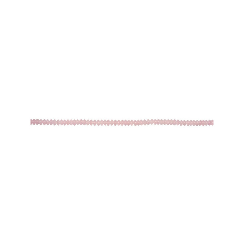 Rose quartz disc strand 8mm Rose quartz disc strand 8mm