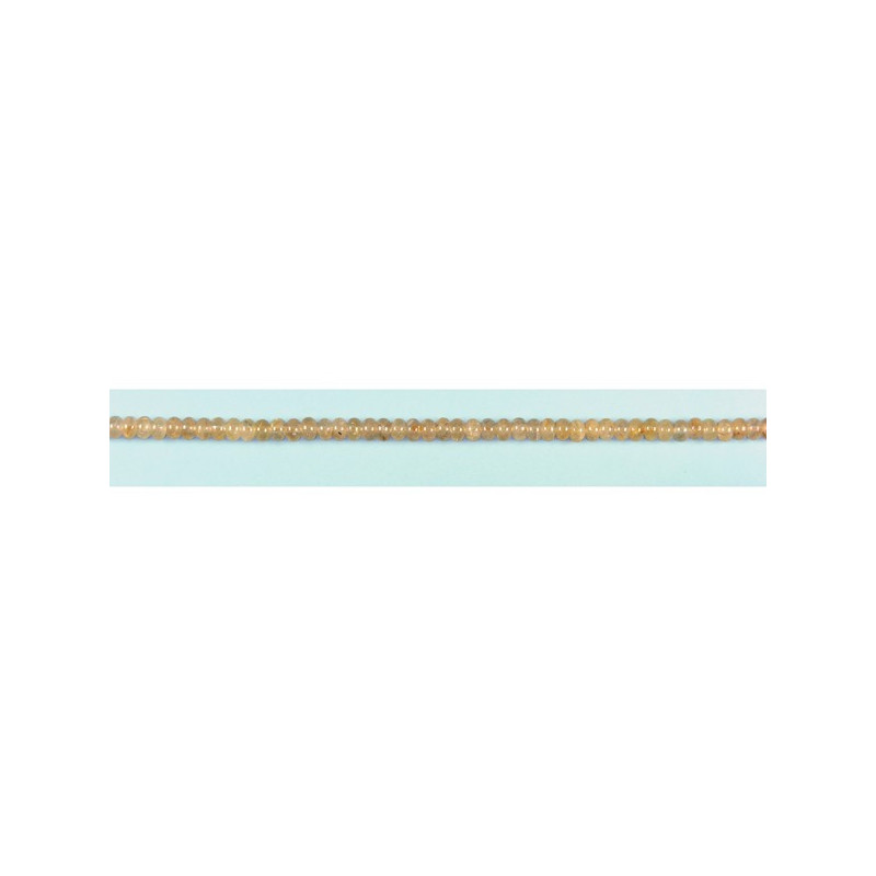 Golden rutilated quartz disc strand 8mm Golden rutilated quartz disc strand 8mm