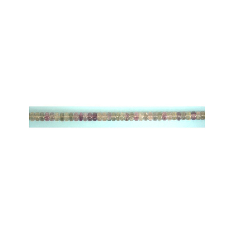 Fluorite tube strand fl 12x6mm Fluorite tube strand fl 12x6mm
