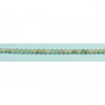 Fluorite green bead strand 10mm