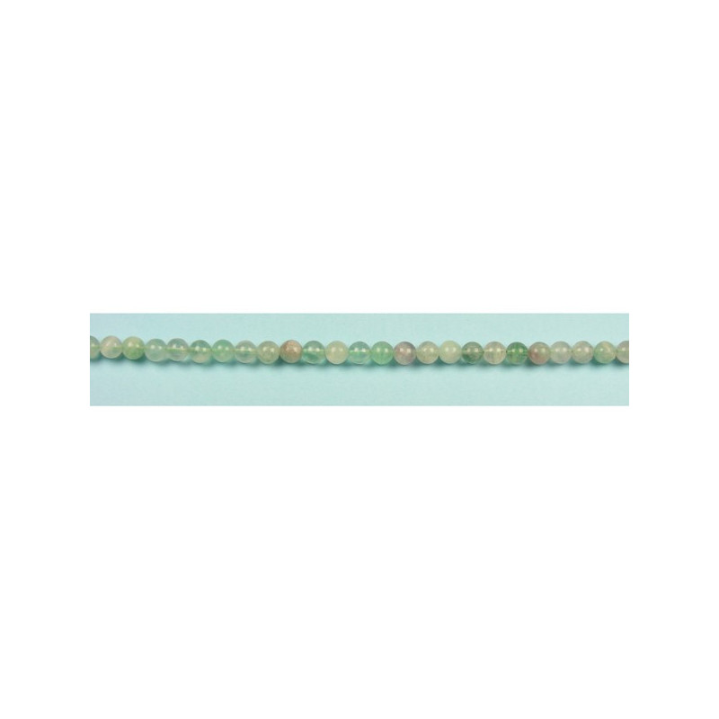Fluorite green bead strand 10mm Fluorite green bead strand 10mm