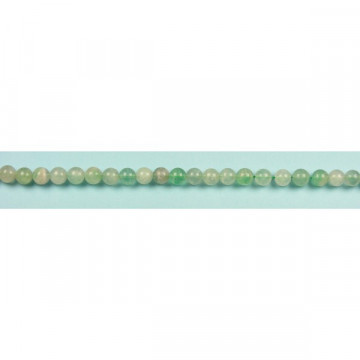 Fluorite green bead strand 12mm