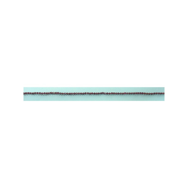Garnet extra dif cone strand facet 4x4mm Garnet extra dif cone strand facet 4x4mm