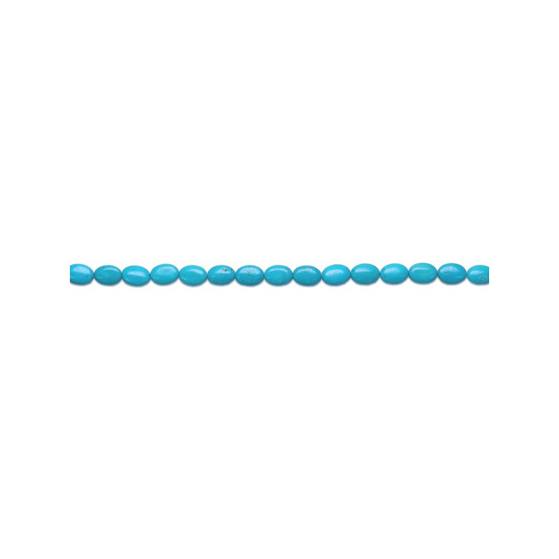 Blue turquoise B quality oval strand fl 13x18mm Blue turquoise B quality oval strand fl 13x18mm