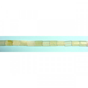 Light jade rect strand fl 15x20mm