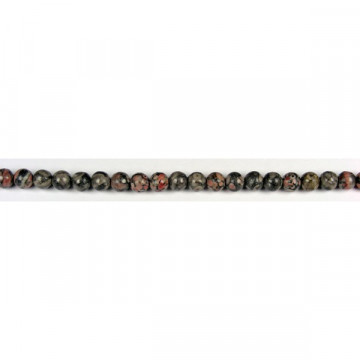 Picasso bead strand 8mm