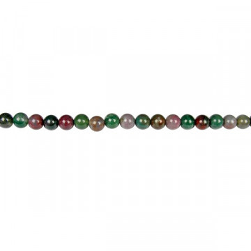 Indian jasper bead strand 12mm