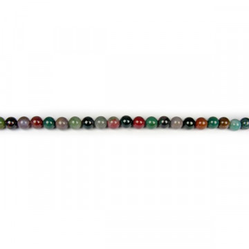 Indian jasper bead strand 10mm