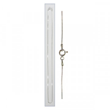 Cadena plata 50 cm - Modelo 21