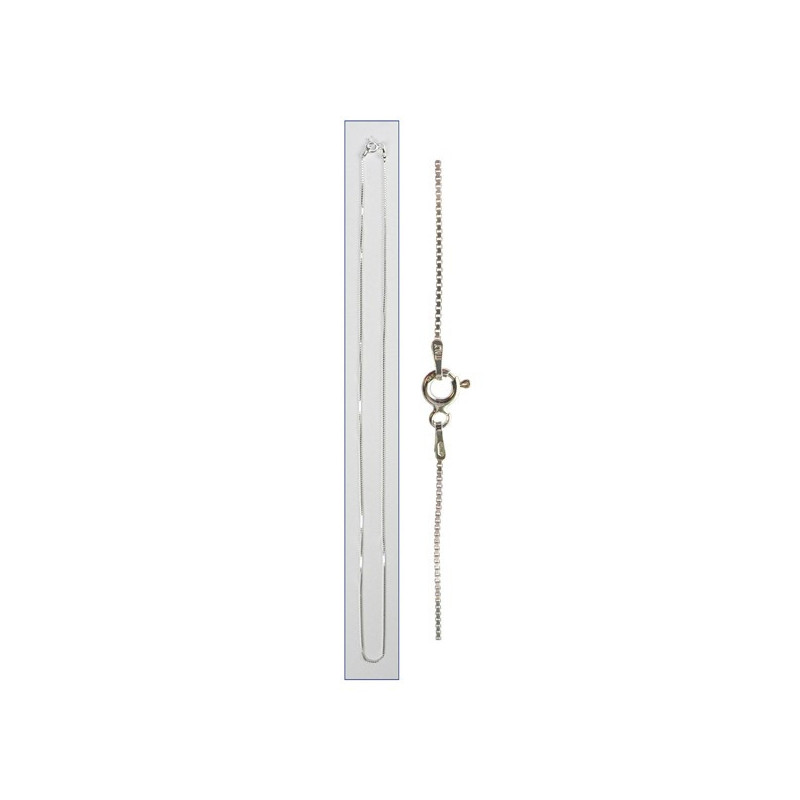 Cadena plata 50 cm - Modelo 21 Cadena plata 50 cm - Modelo 21
