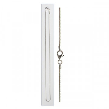 Cadena plata 60 cm - Modelo 22