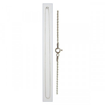 Cadena plata 60 cm - Modelo 26