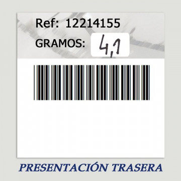 Pendientes Plata. CUARZO TURMALINADO. De 3 a 6gr. (PRECIO POR GRAMO)