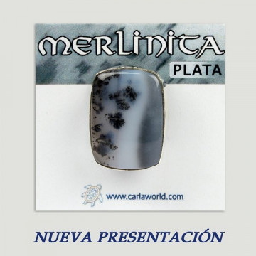 Anillo Plata. Merlinita. De 6 a 10gr. (PRECIO POR GRAMO)