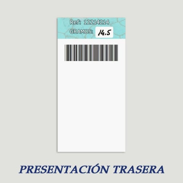 Pendiente plata. Magnesita Turquesa. De 14 a 15gr. (PRECIO POR GRAMO)