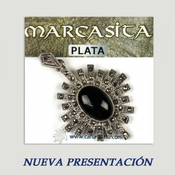 Colgante plata. Marcasita. De 3 a 7gr. (PRECIO POR GRAMO)