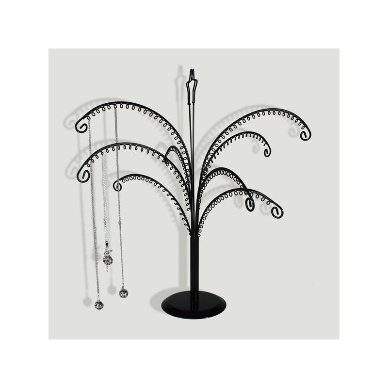 Black metal exhibitor. 45 cm Black metal exhibitor. 45 cm