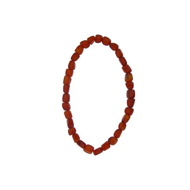 Collar rodado chakra Sacra Carneola Collar rodado chakra Sacra Carneola