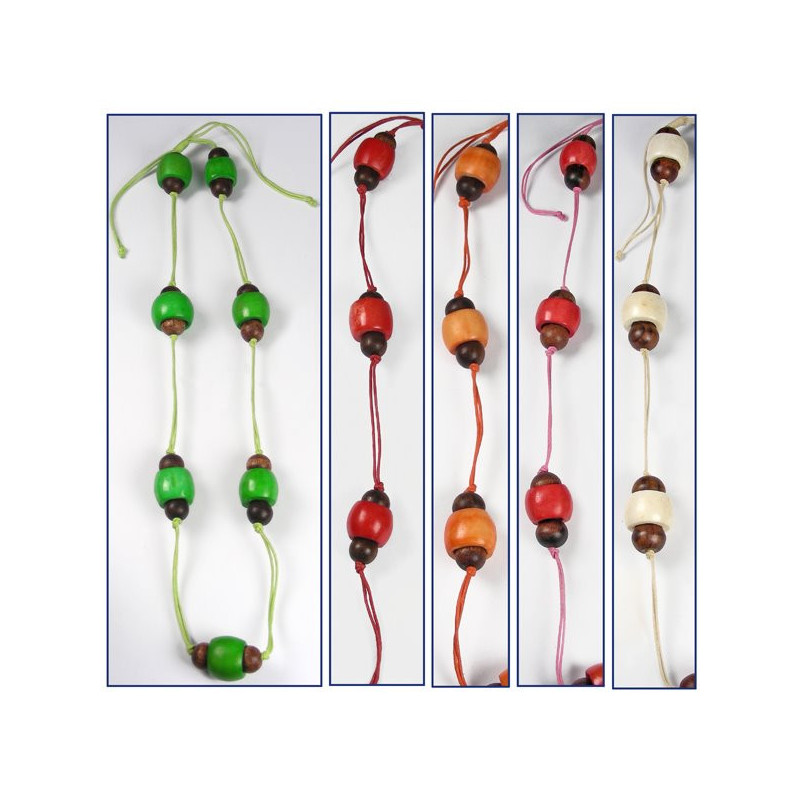 Collares fantasia modelo 11. Colores surtidos Collares fantasia modelo 11. Colores surtidos