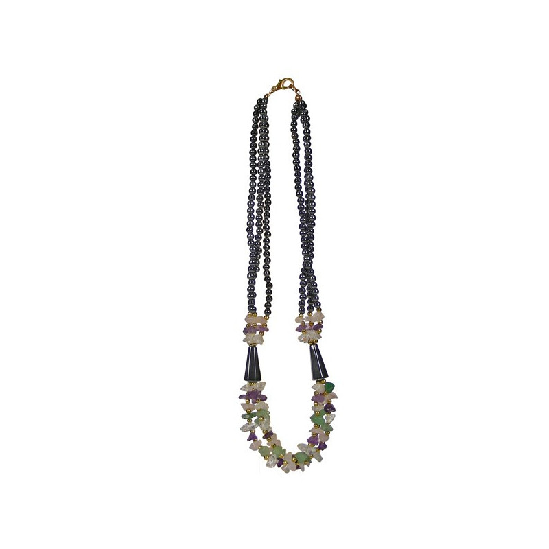 Collar Hematites modelo 27. Mixto Collar Hematites modelo 27. Mixto