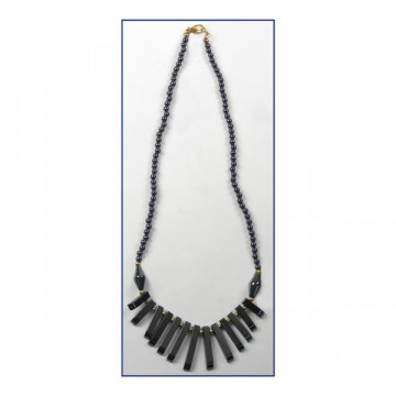 Collar Hematites. Modelo 06