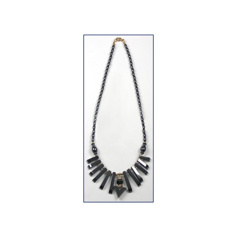 Collar Hematites. Modelo 07 Collar Hematites. Modelo 07