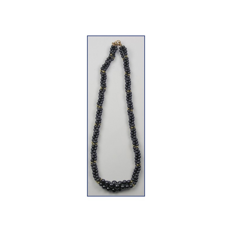 Collar Hematites. Modelo 13 Collar Hematites. Modelo 13