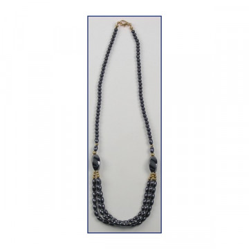 Collar Hematites. Modelo 43