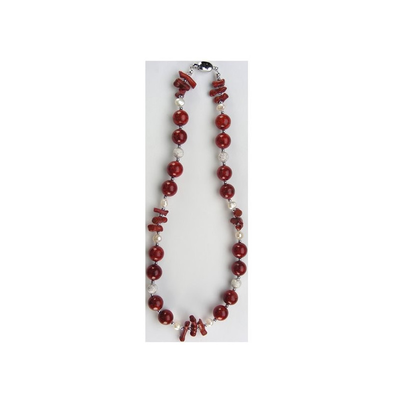 Collar Mineral con cierre plateado. Modelo 10 Collar Mineral con cierre plateado. Modelo 10