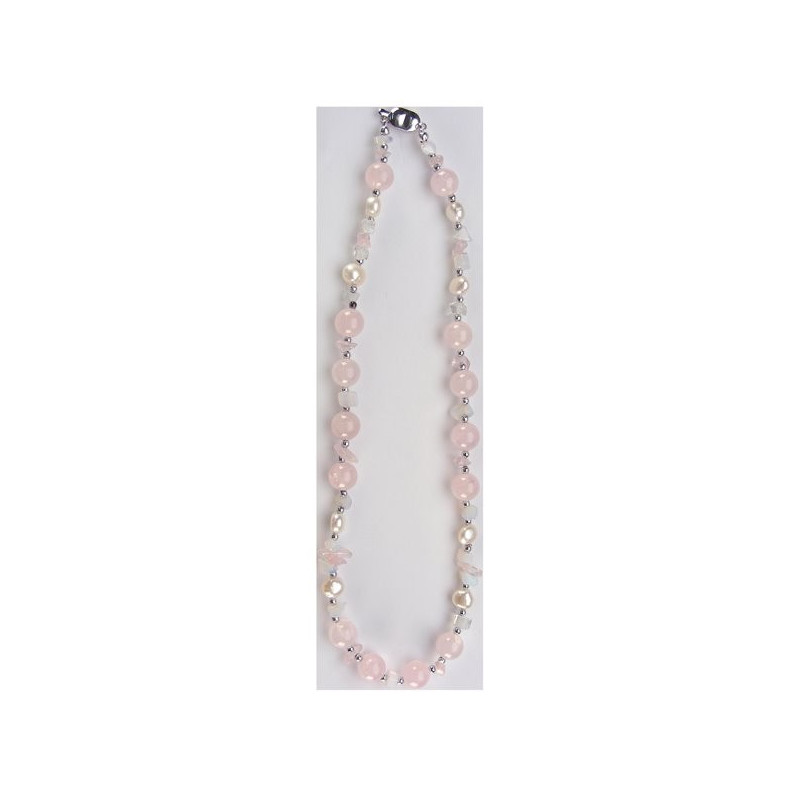Collar Mineral con cierre plateado. Modelo 19 Collar Mineral con cierre plateado. Modelo 19