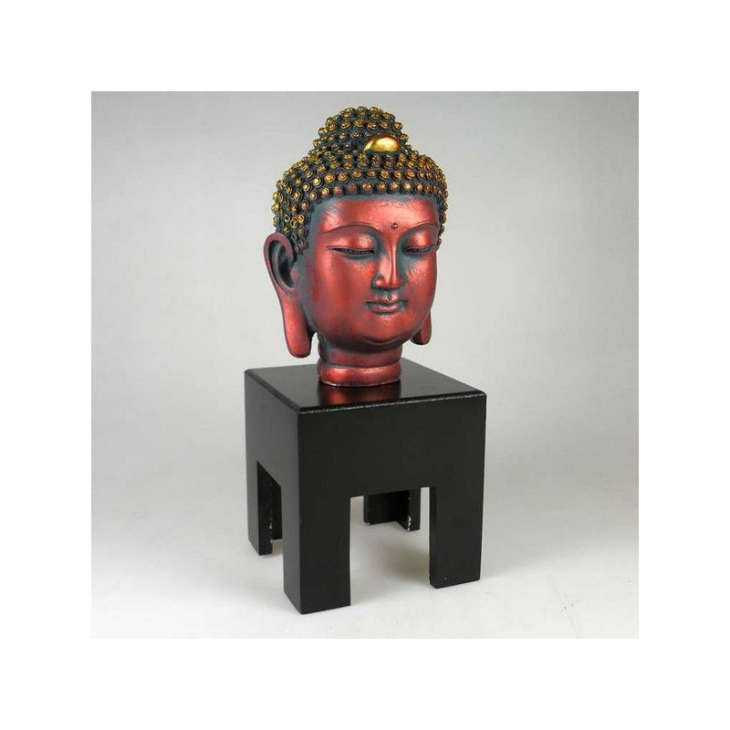 Cabeza Buda con base. 17 cm Cabeza Buda con base. 17 cm