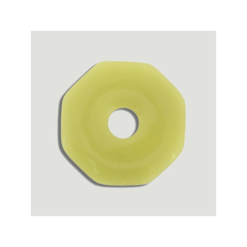Colgante mineral donut octagonal. Modelo Jade oliv Colgante mineral donut octagonal. Modelo Jade oliv